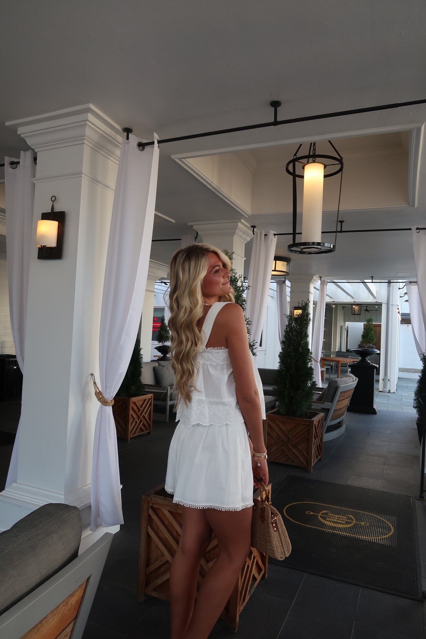 Emmie Eyelet Shorts