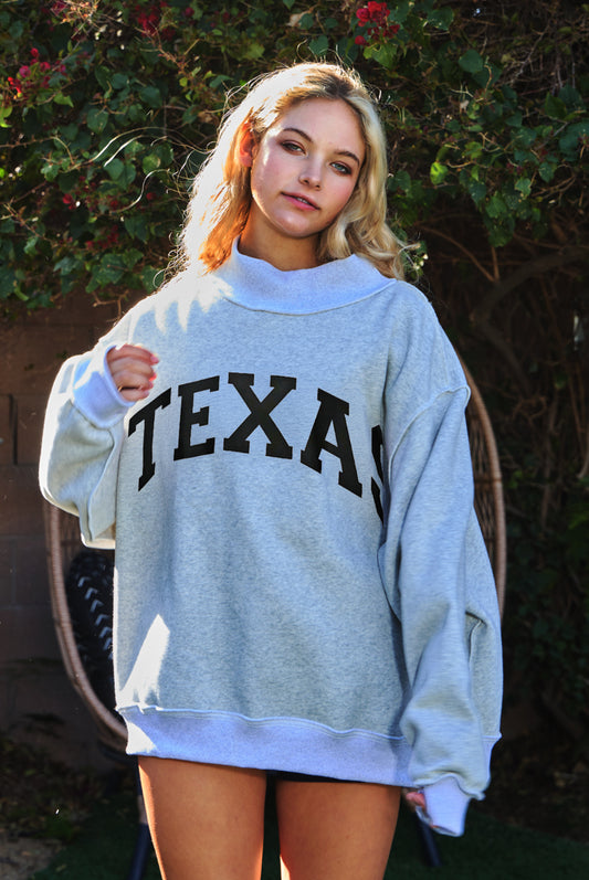 Texas Reversible Mockneck