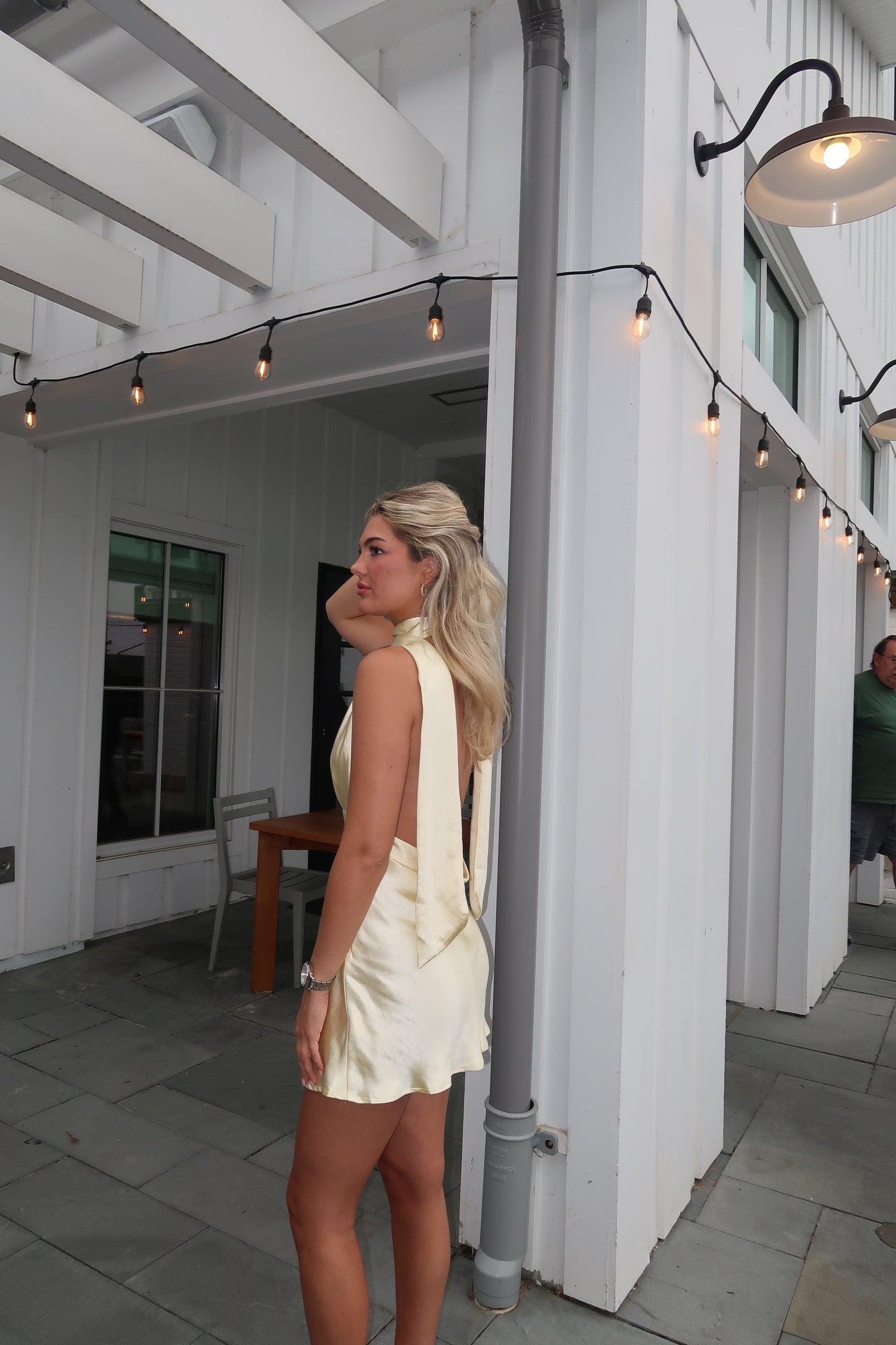 Andie Butter Yellow Dress