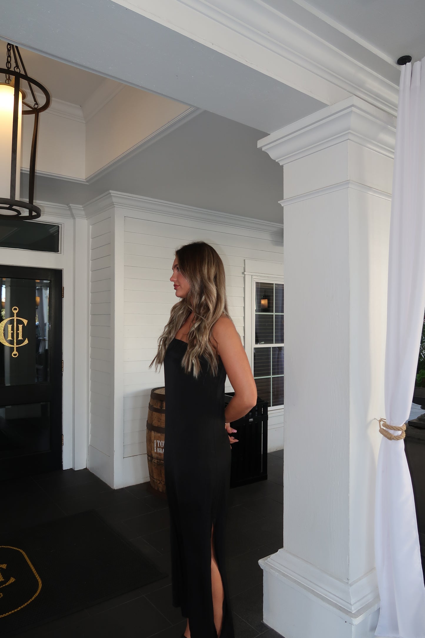 Rae Black Strapless Dress
