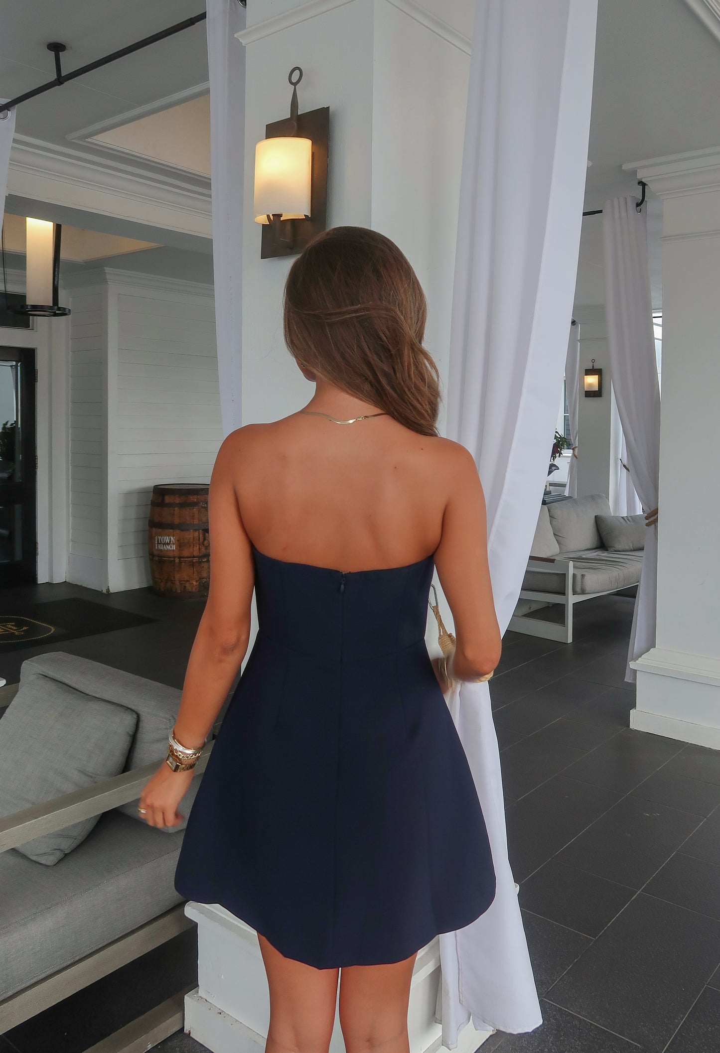 Huston Mini Dress | Navy