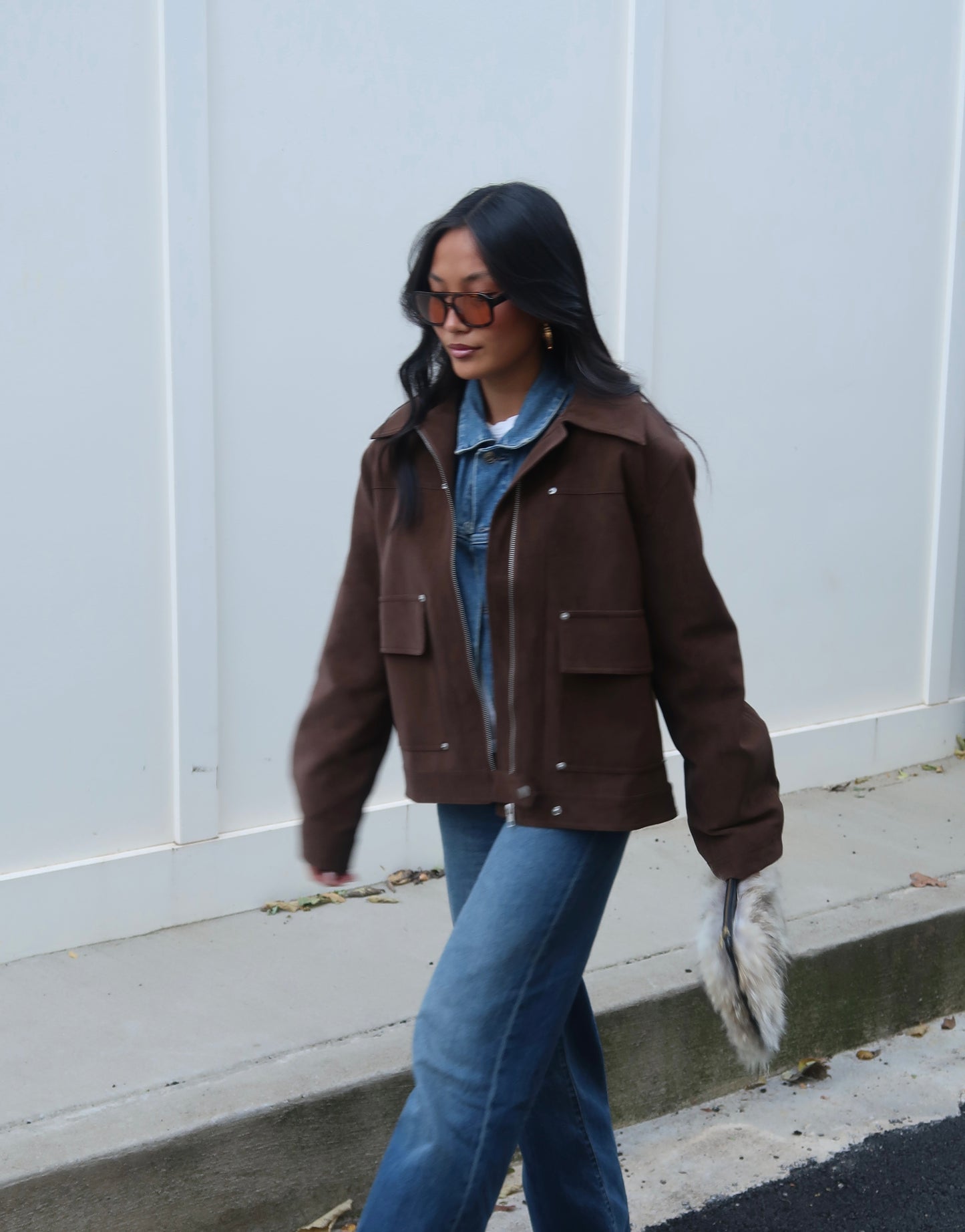 Bexley Faux Suede Jacket