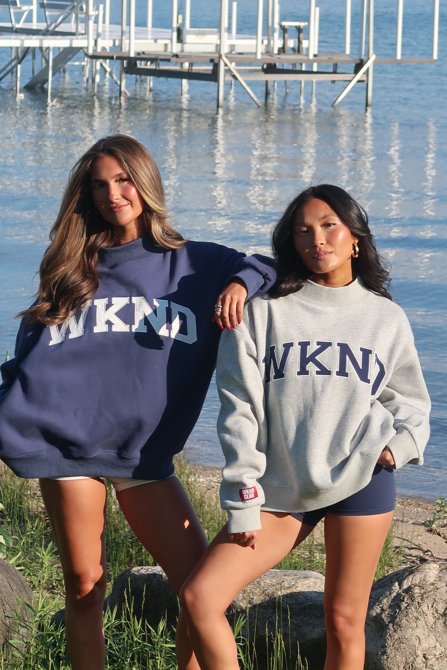 WKND CLUB Mockneck | Navy | PREORDER 6/26
