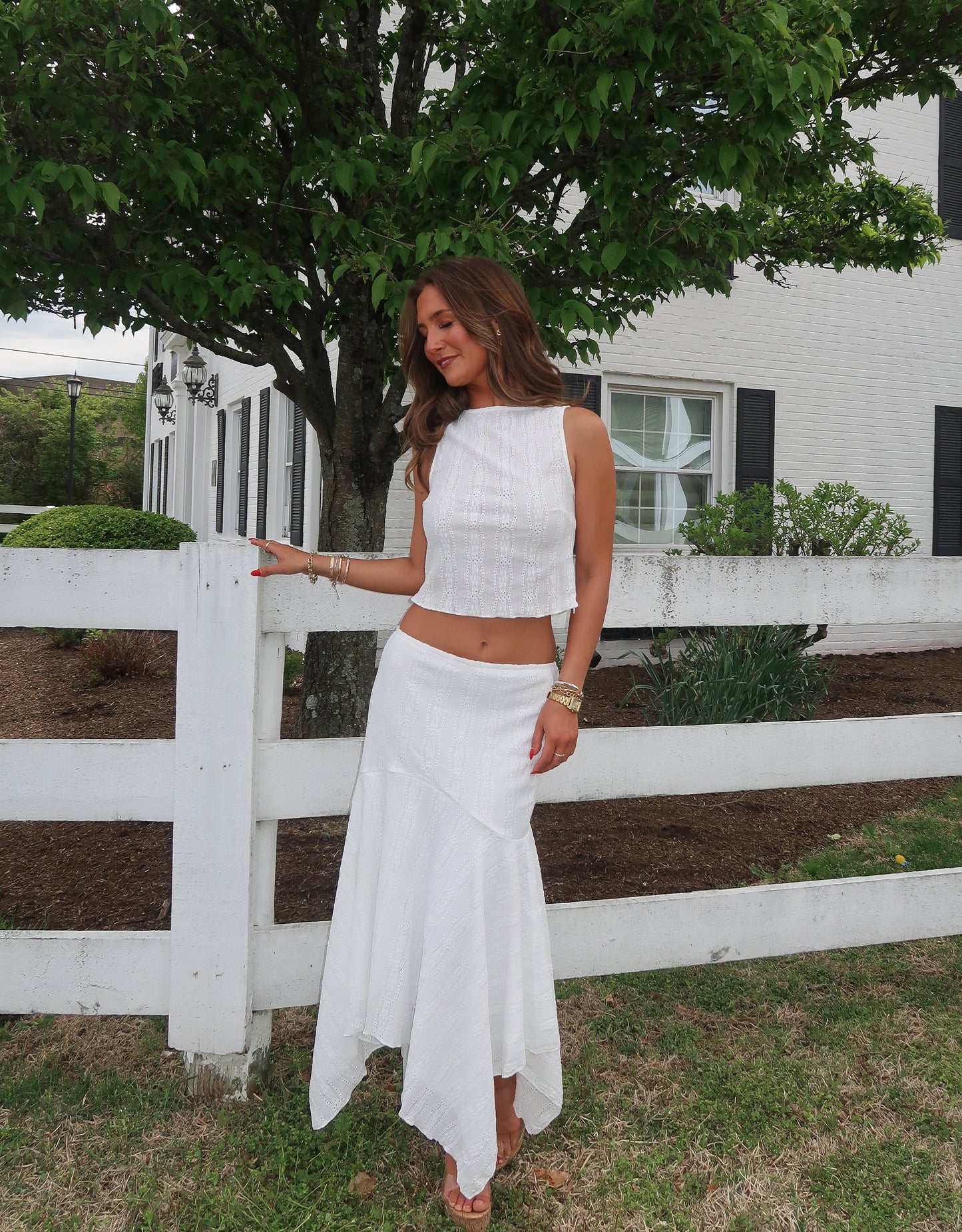 Dixie White Top
