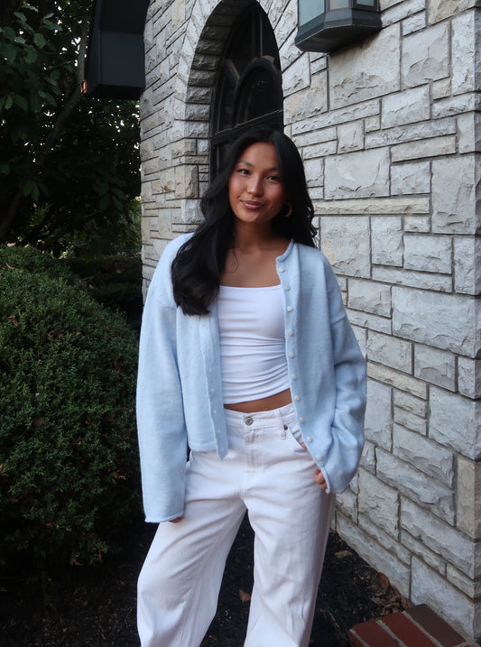 Sylvie Cardigan | Sky Blue