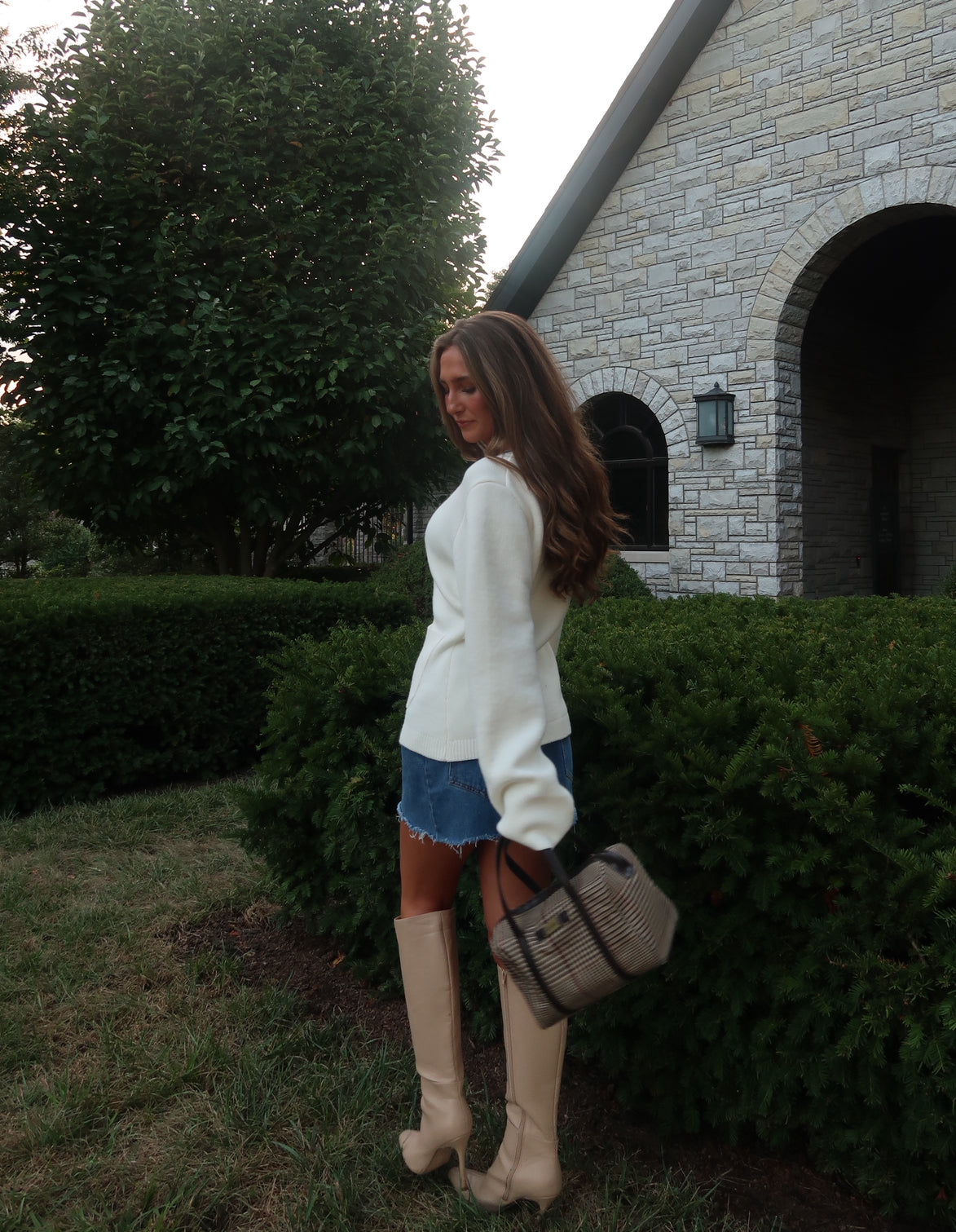 Estelle Cardigan | White