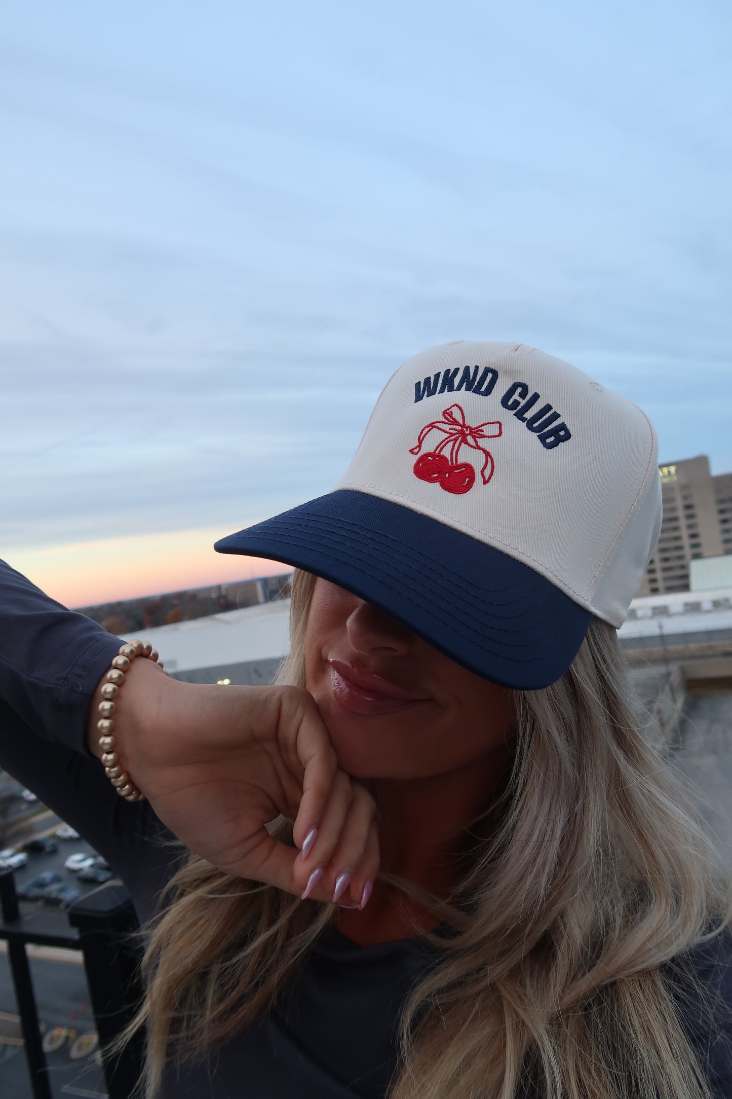 Cherry Trucker Hat