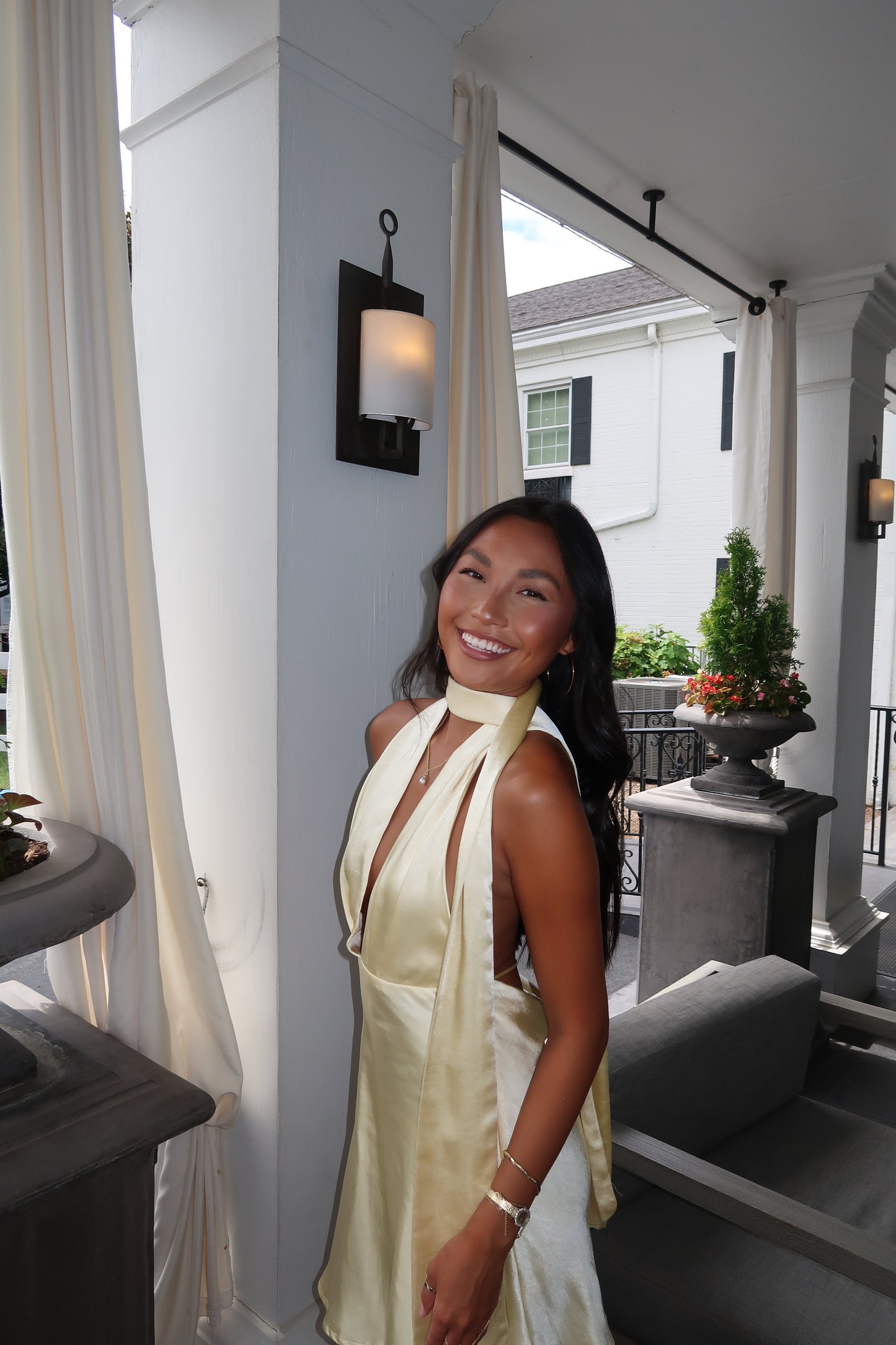 Andie Butter Yellow Dress