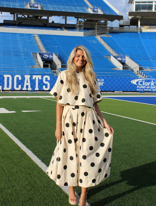 Lottie Polka Dot Top