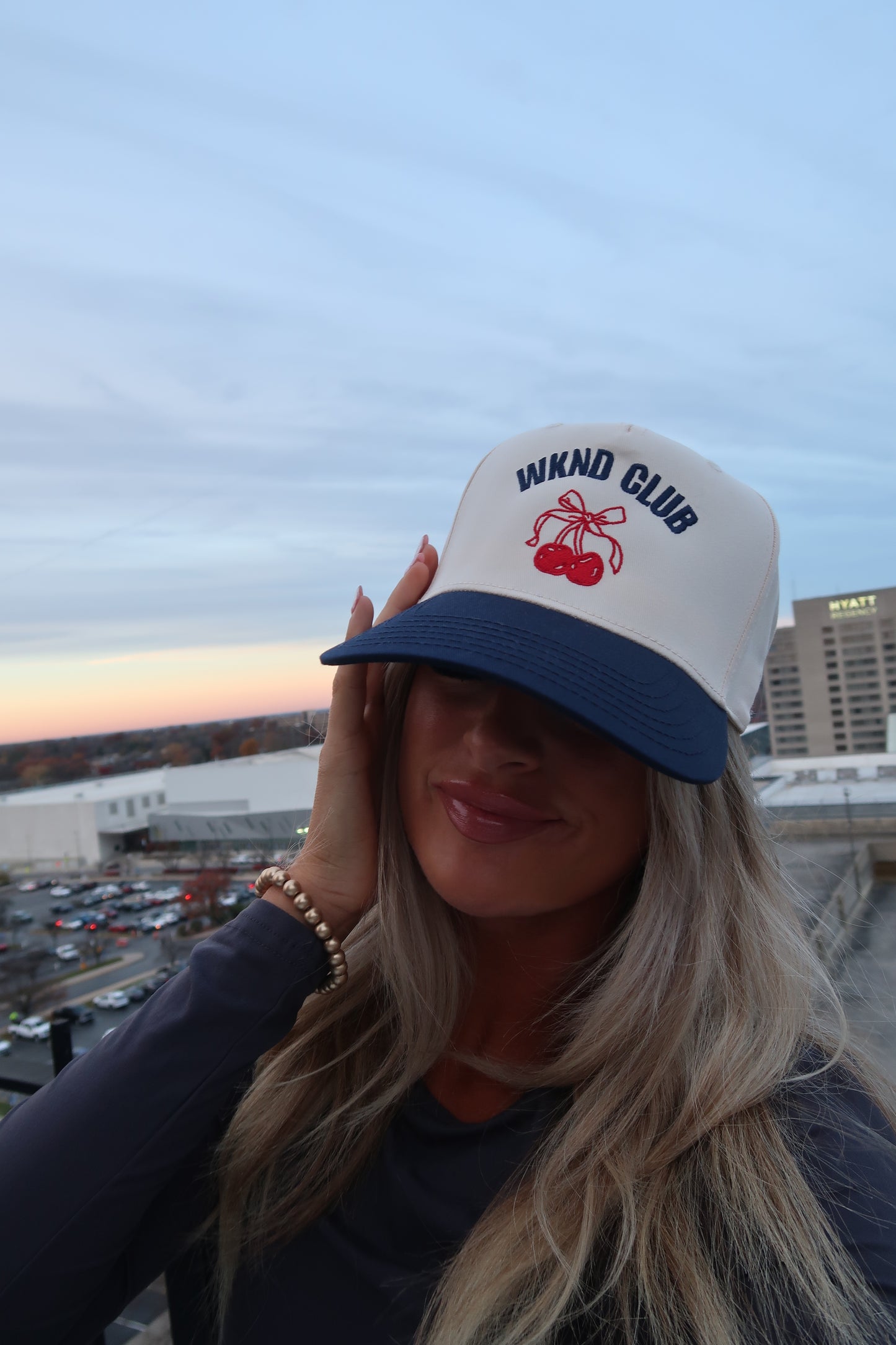 Cherry Trucker Hat