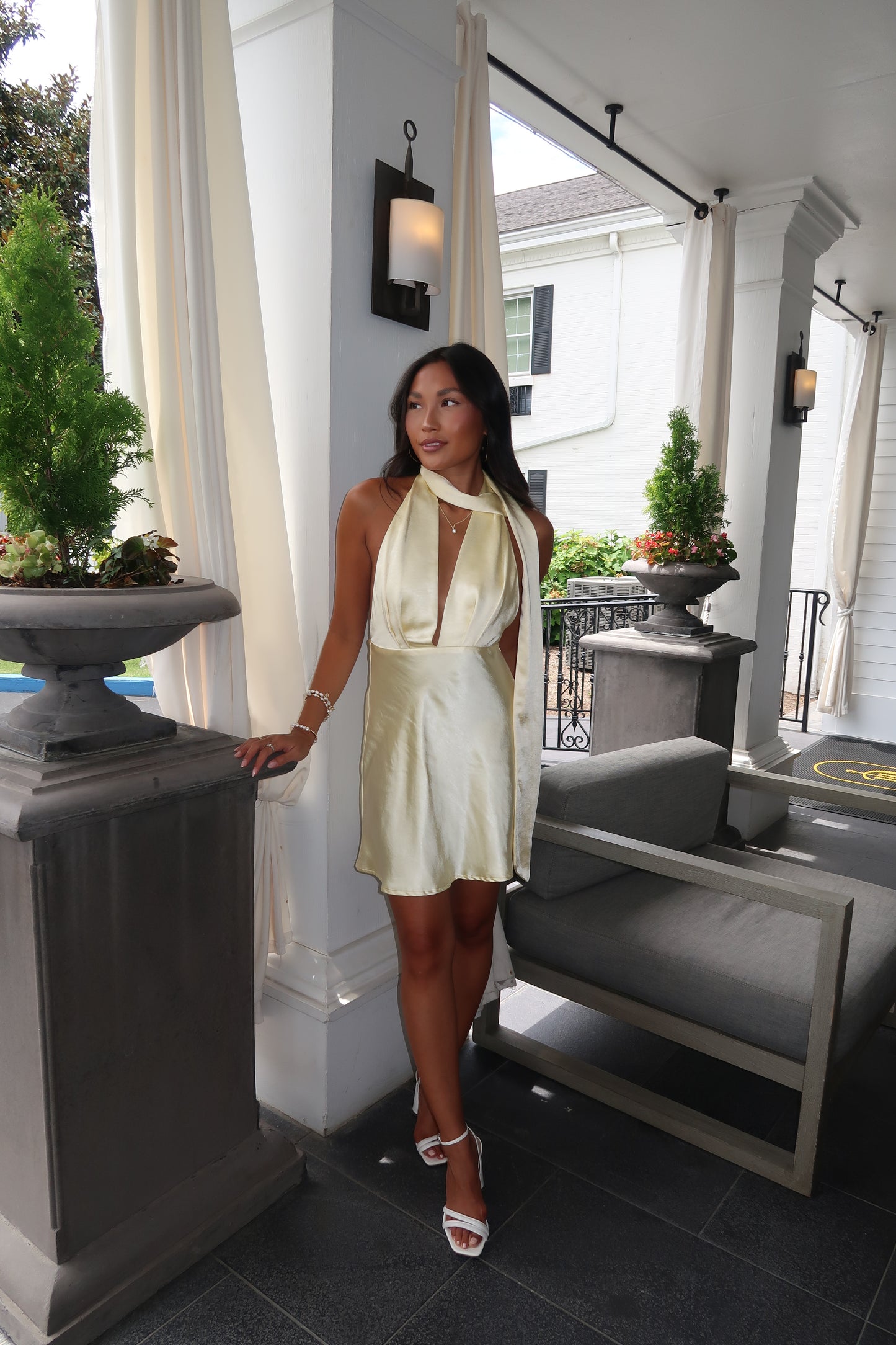 Andie Butter Yellow Dress