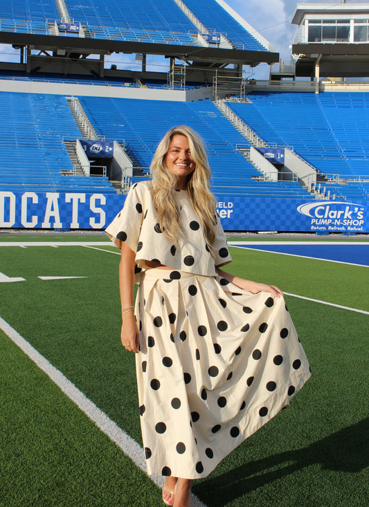Lottie Polka Dot Skirt