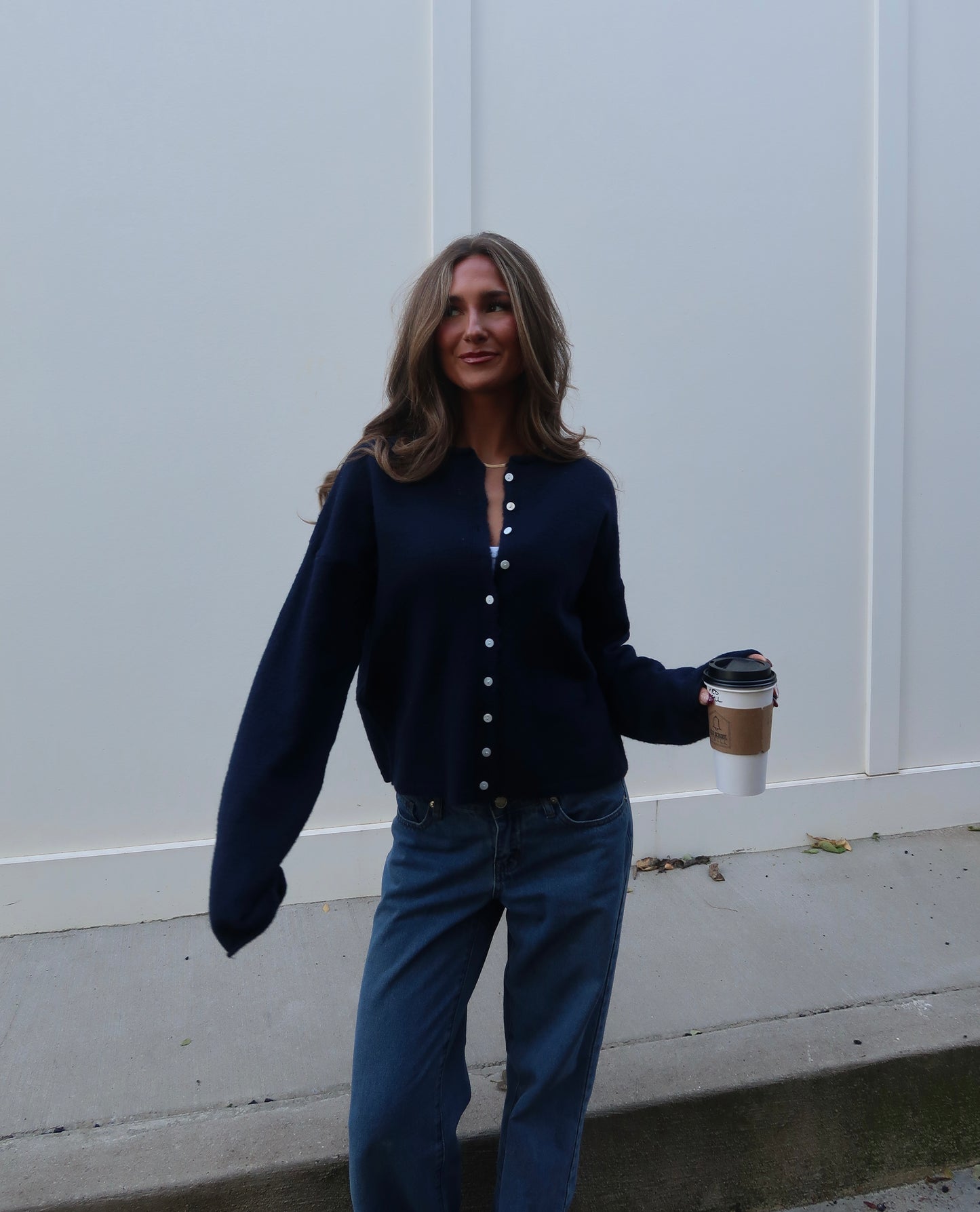 Sylvie Cardigan | Navy