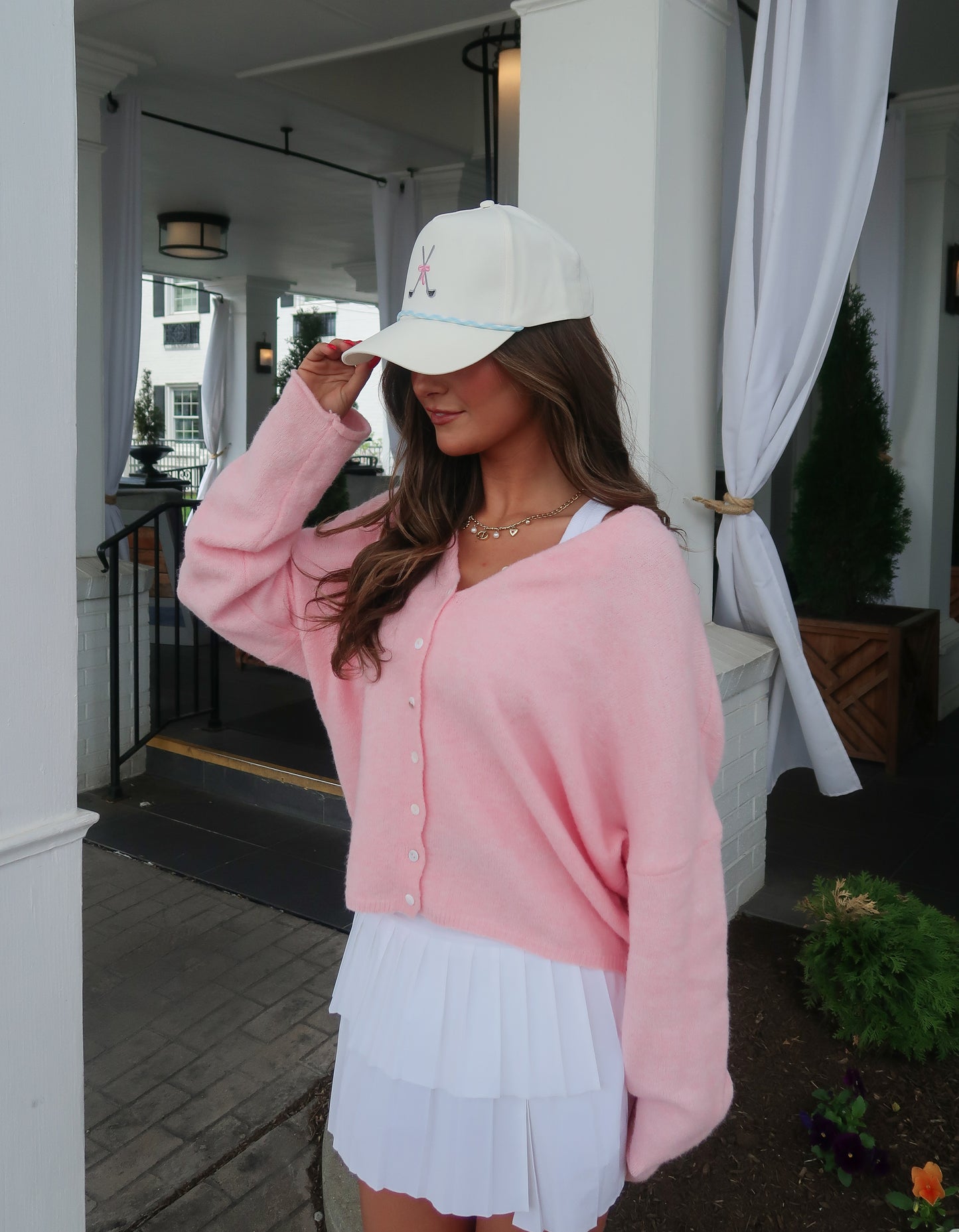 Malina Cardigan | Bubblegum Pink