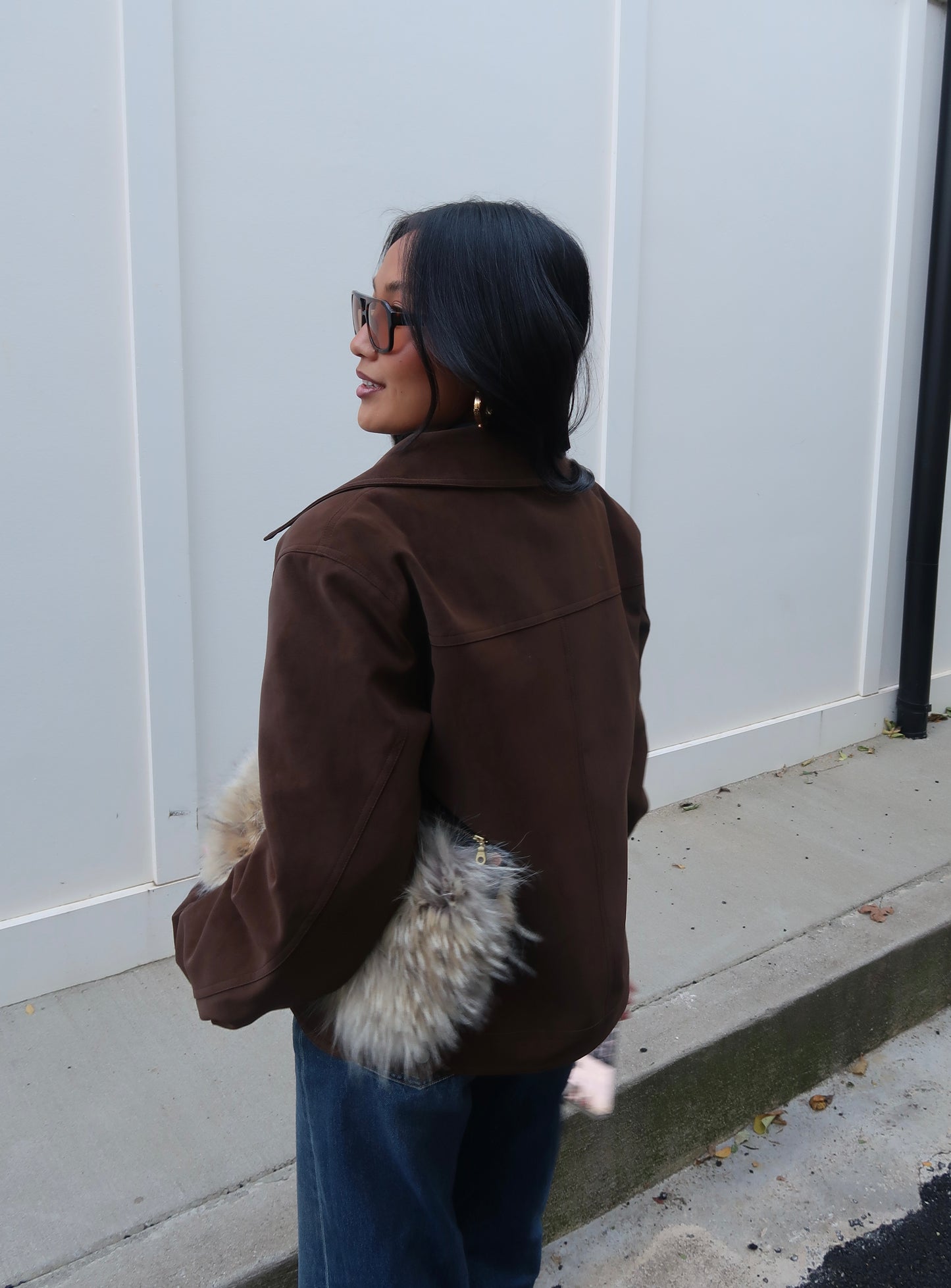 Bexley Faux Suede Jacket