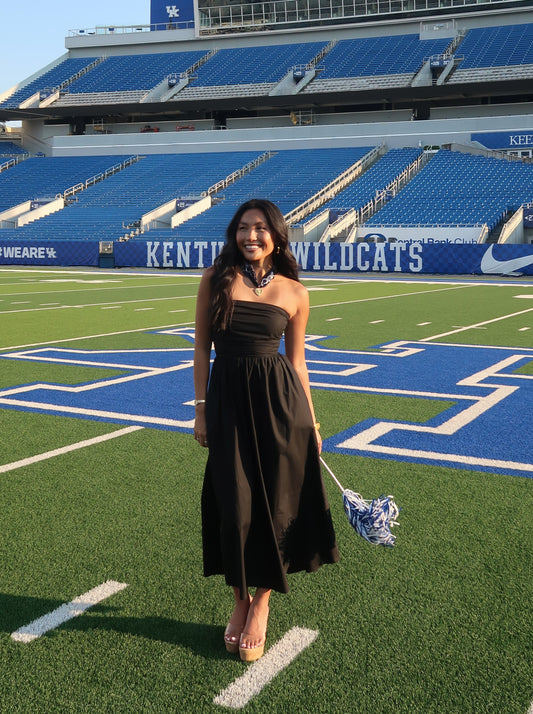 Overtime Midi Dress | Black