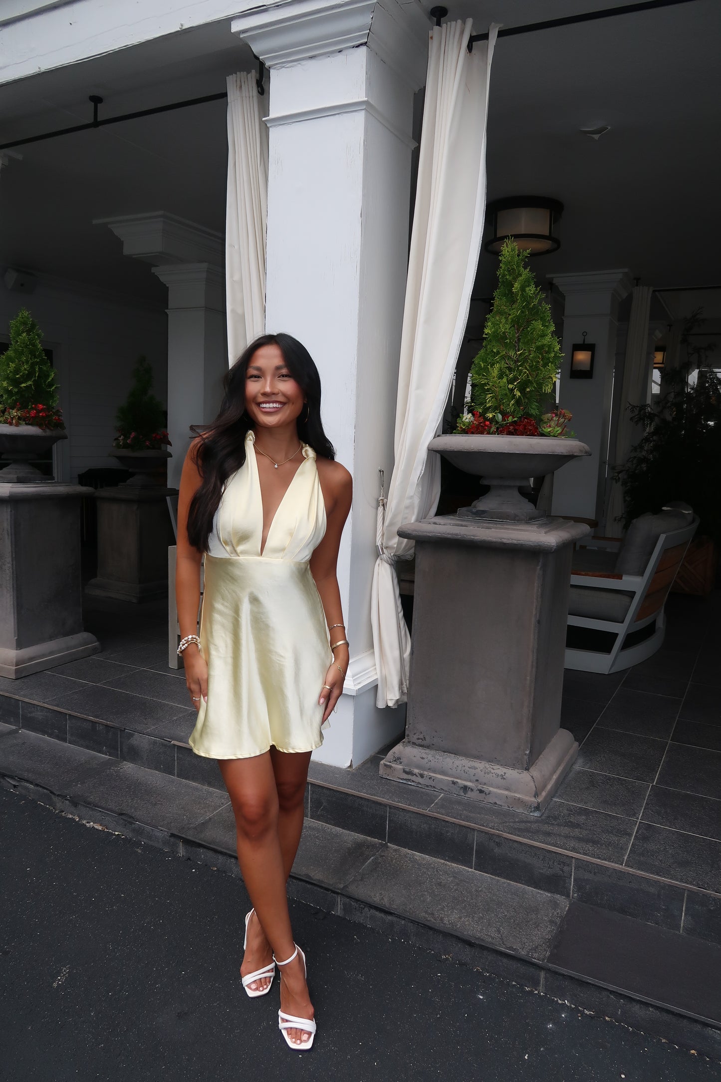 Andie Butter Yellow Dress