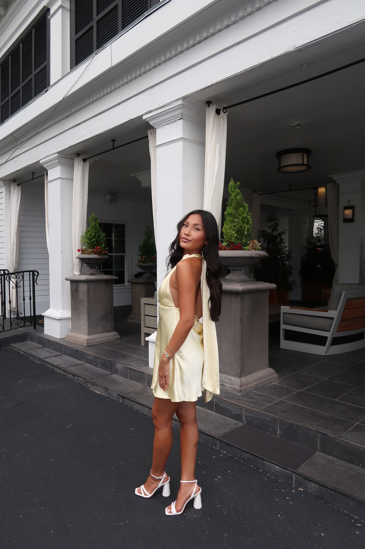 Andie Butter Yellow Dress