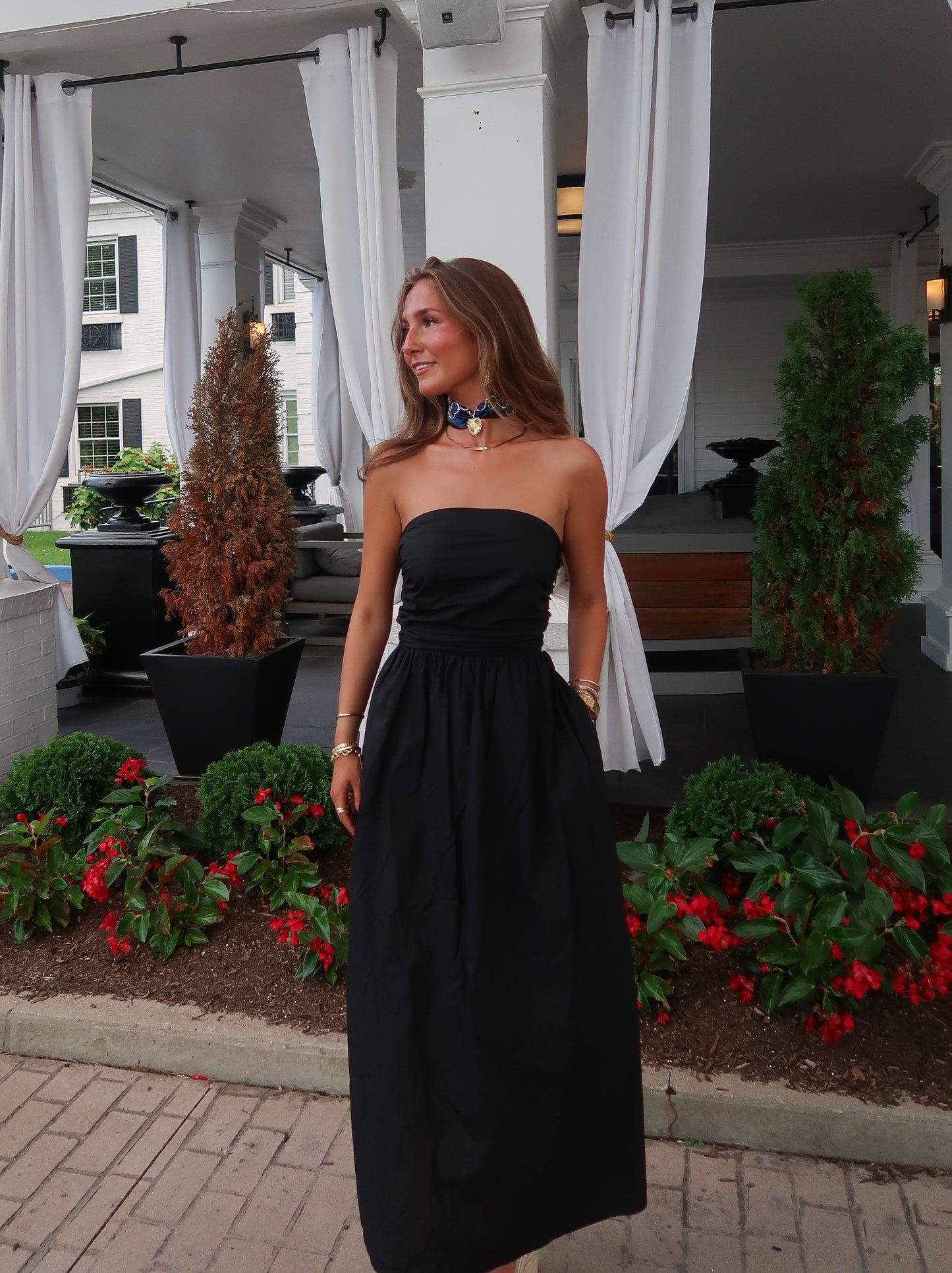 Overtime Midi Dress | Black