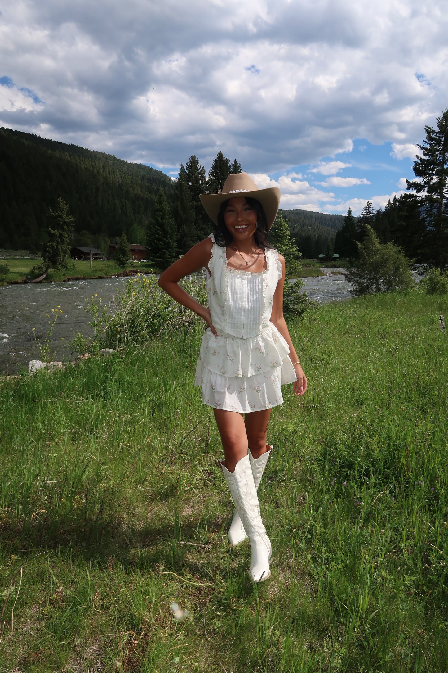 Fleetwood Floral Top