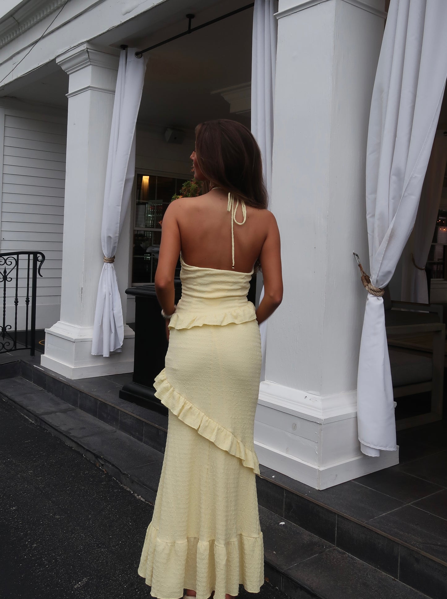 Alayna Halter Maxi Dress | Butter