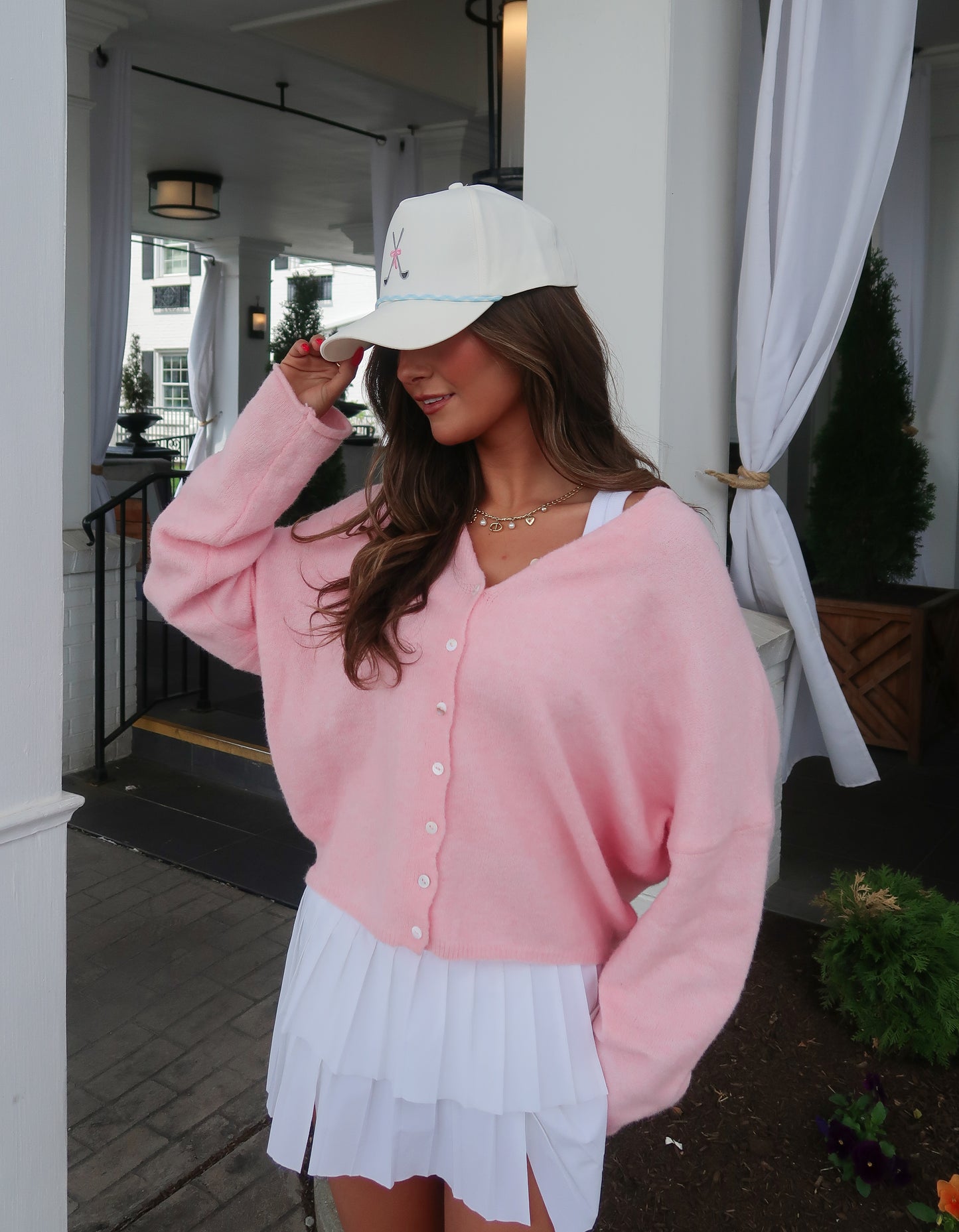Malina Cardigan | Bubblegum Pink