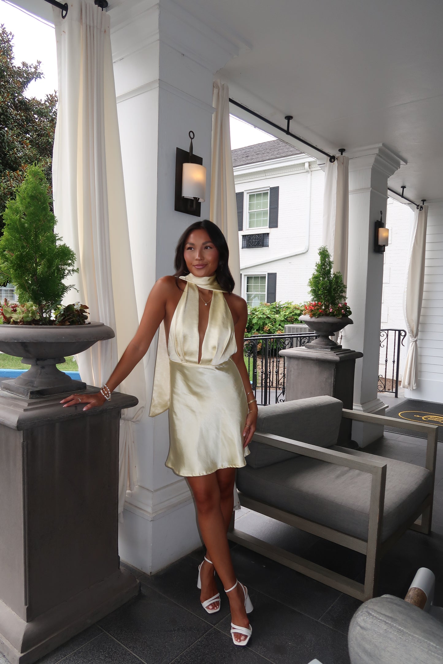 Andie Butter Yellow Dress