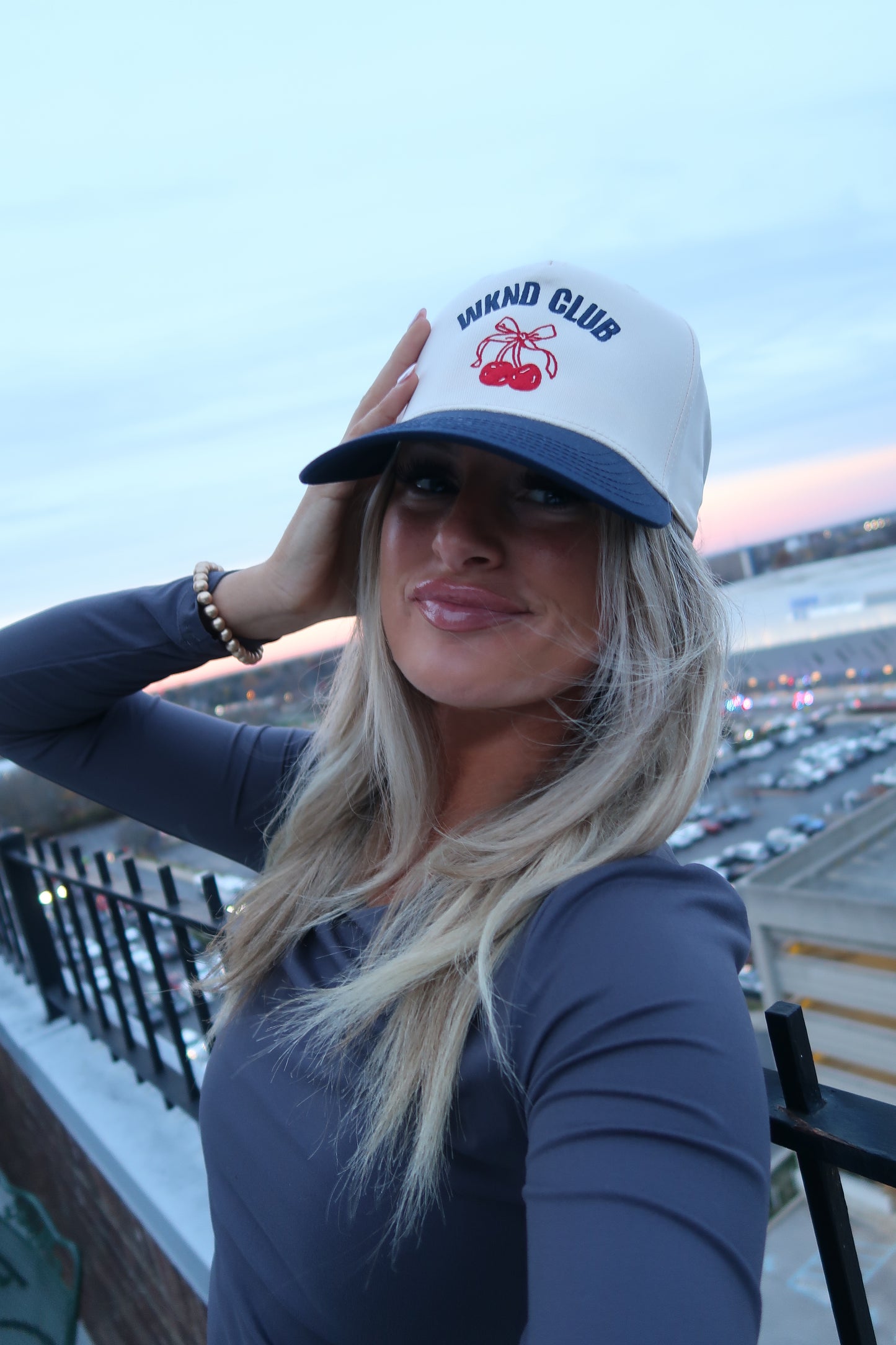 Cherry Trucker Hat