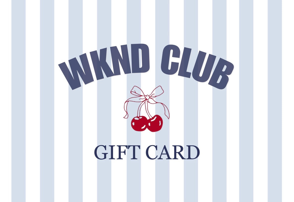 WKND CLUB GIFT CARD