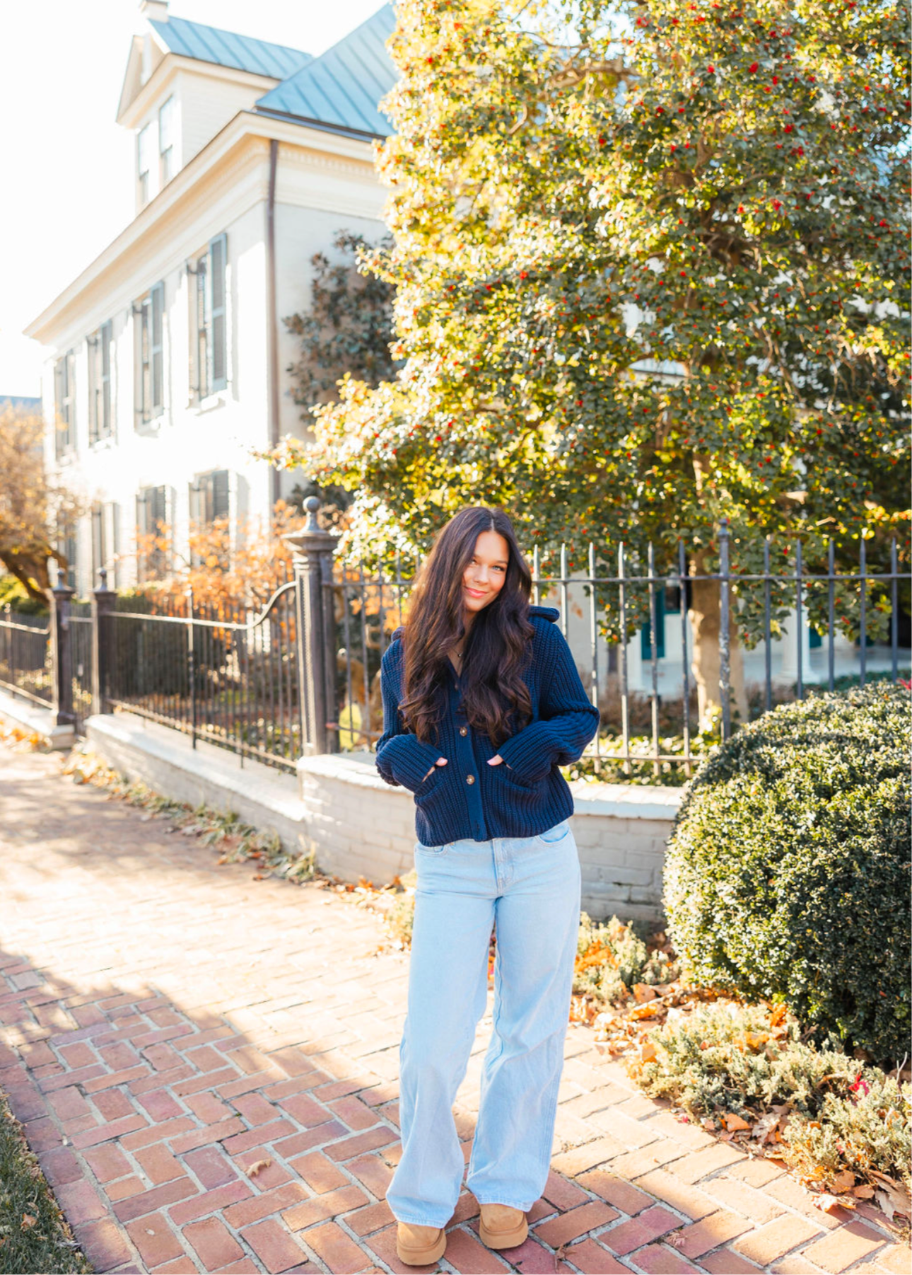 Mara Cardigan | Navy