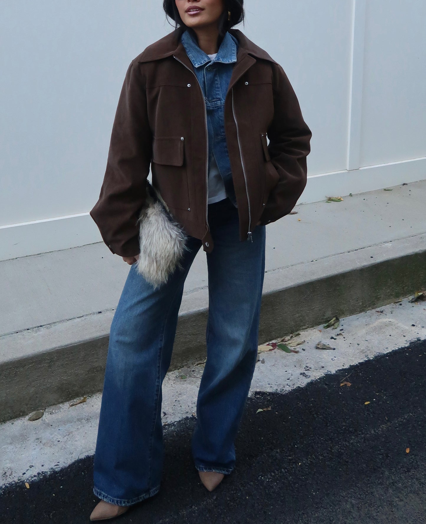 Bexley Faux Suede Jacket