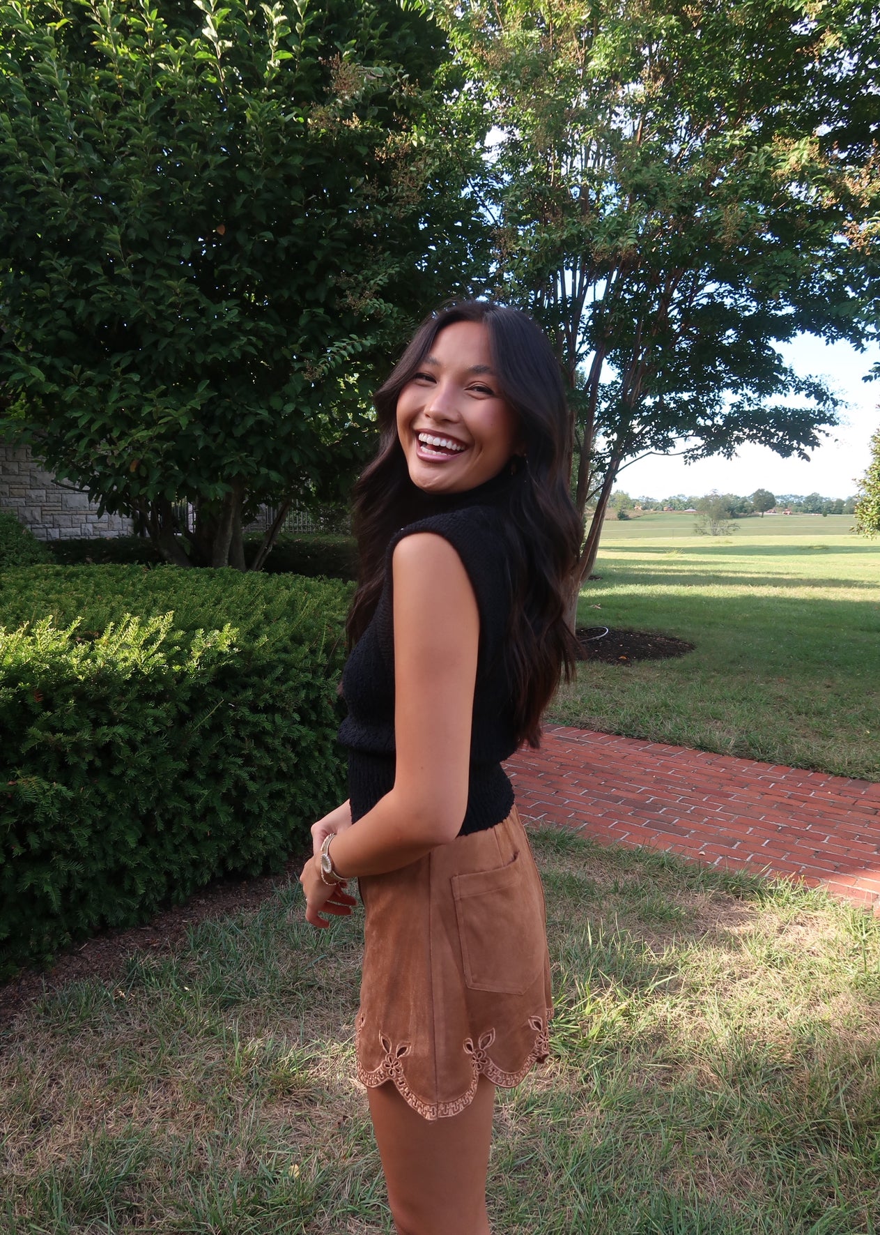 Harlow Suede Shorts