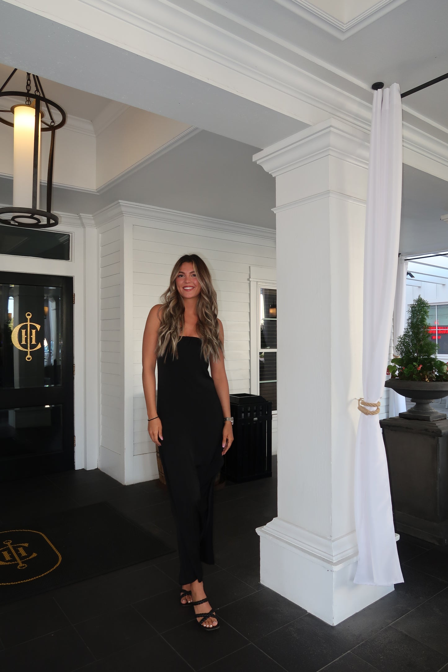 Rae Black Strapless Dress