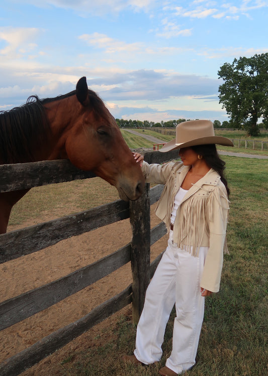 Beaumont Suede Fringe Jacket