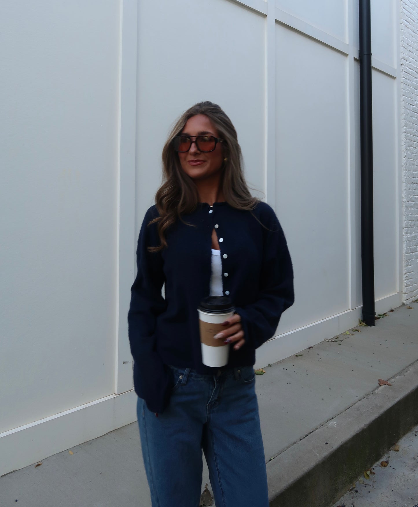 Sylvie Cardigan | Navy