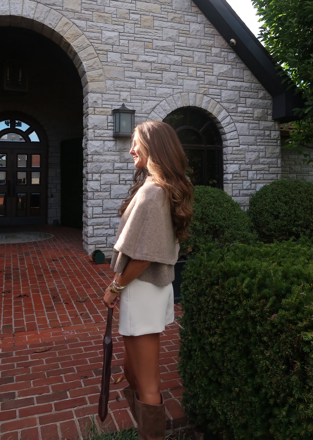 Rory Knit Cape