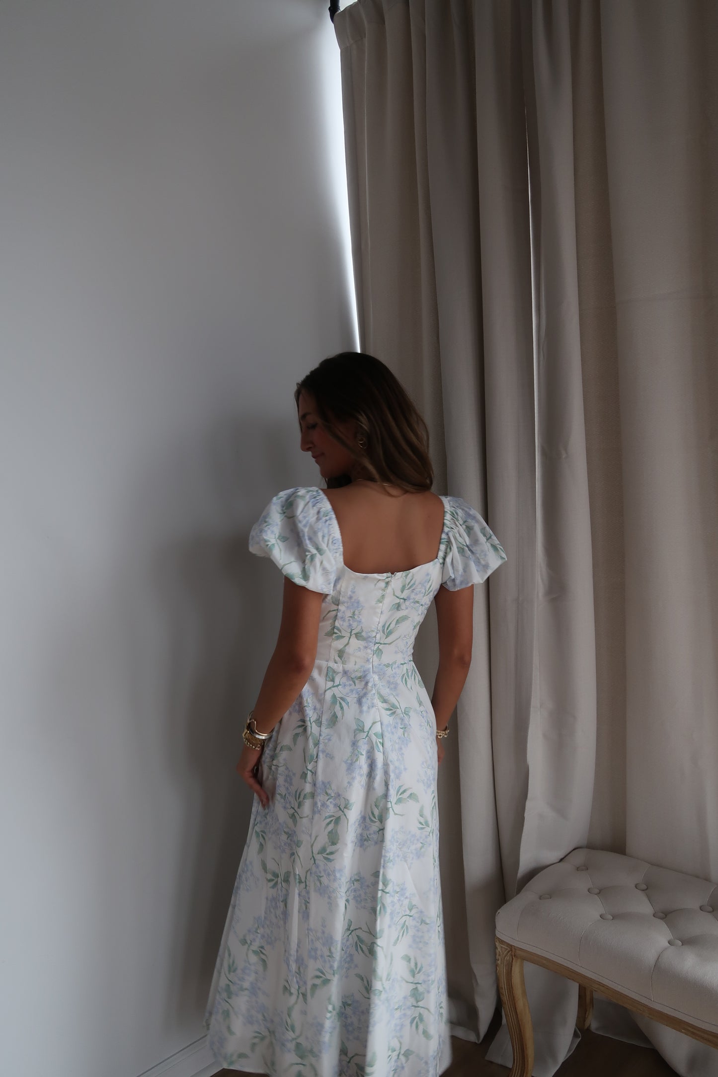 Genevieve Floral Midi Dress