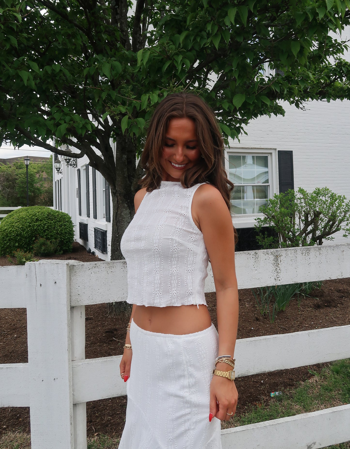 Dixie White Top