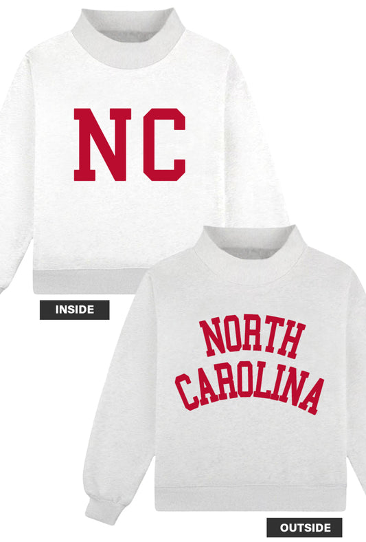 North Carolina Reversible Mockneck PREORDER