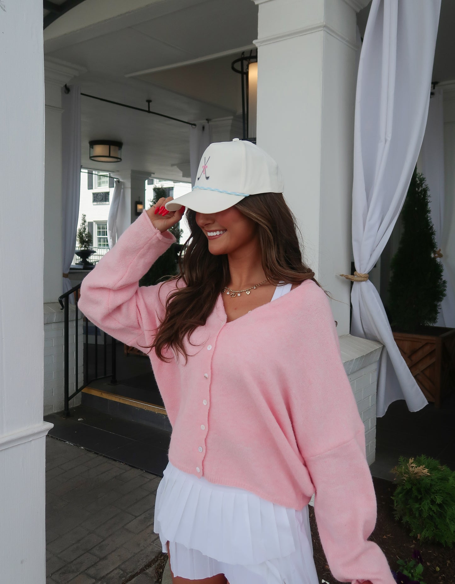 Malina Cardigan | Bubblegum Pink