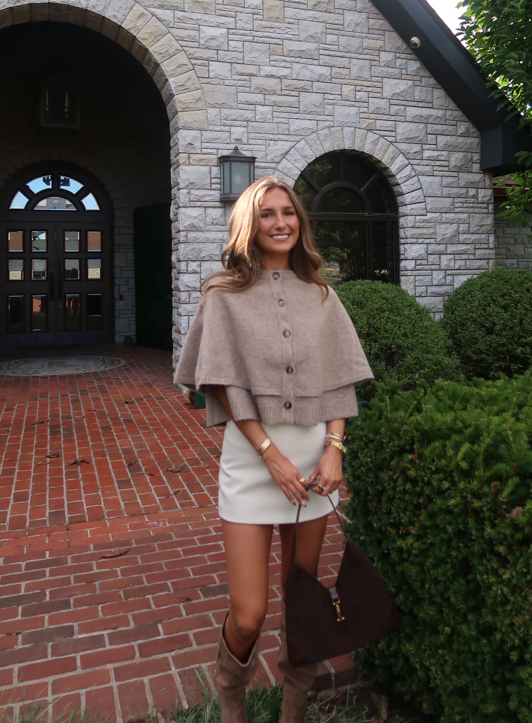 Rory Knit Cape