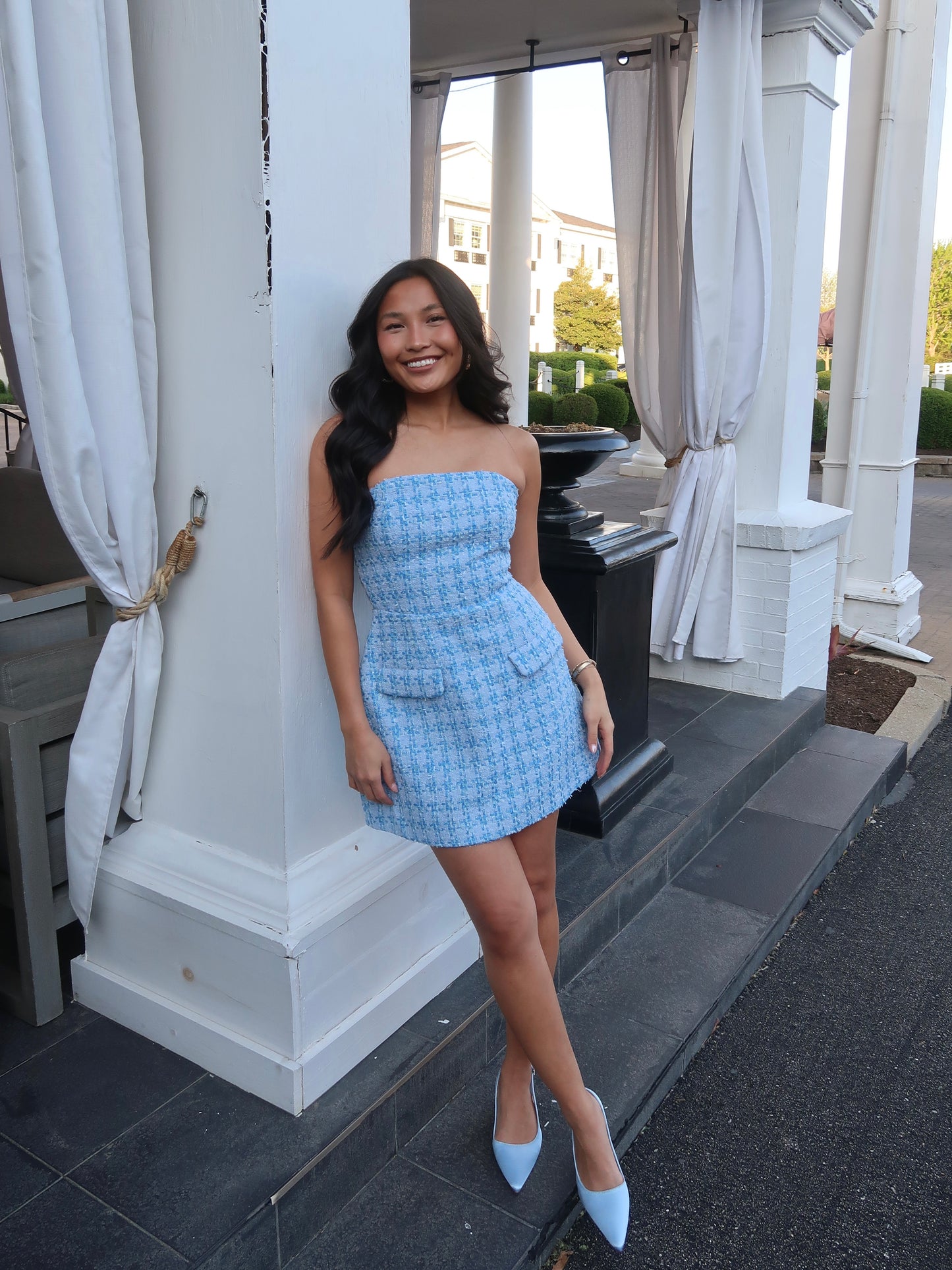 Nadine Strapless Mini Dress