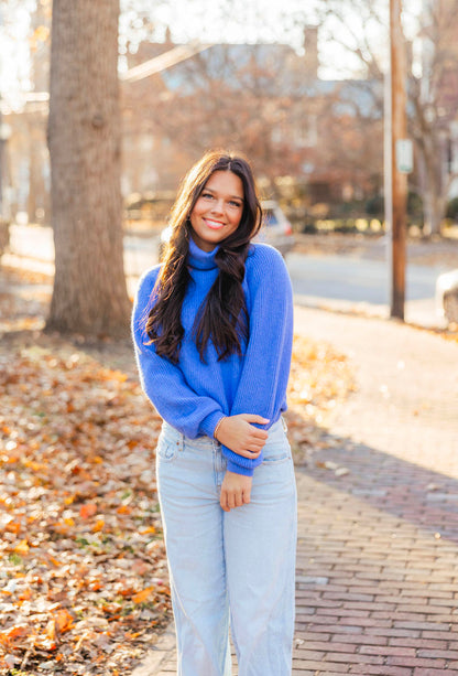 Cassie Blue Sweater