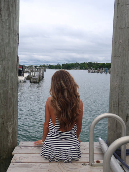 Harbor Stripe Skort