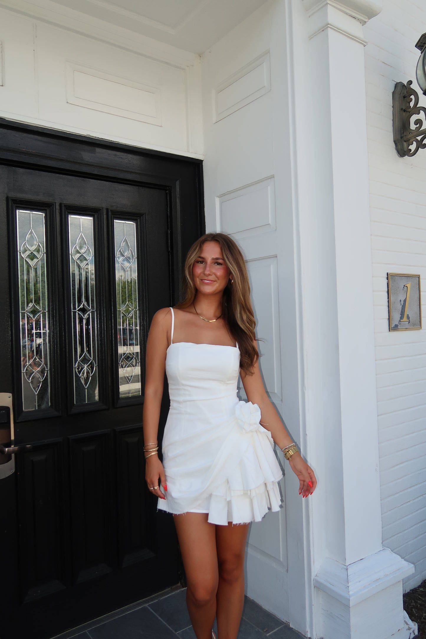 Marla Dress | White