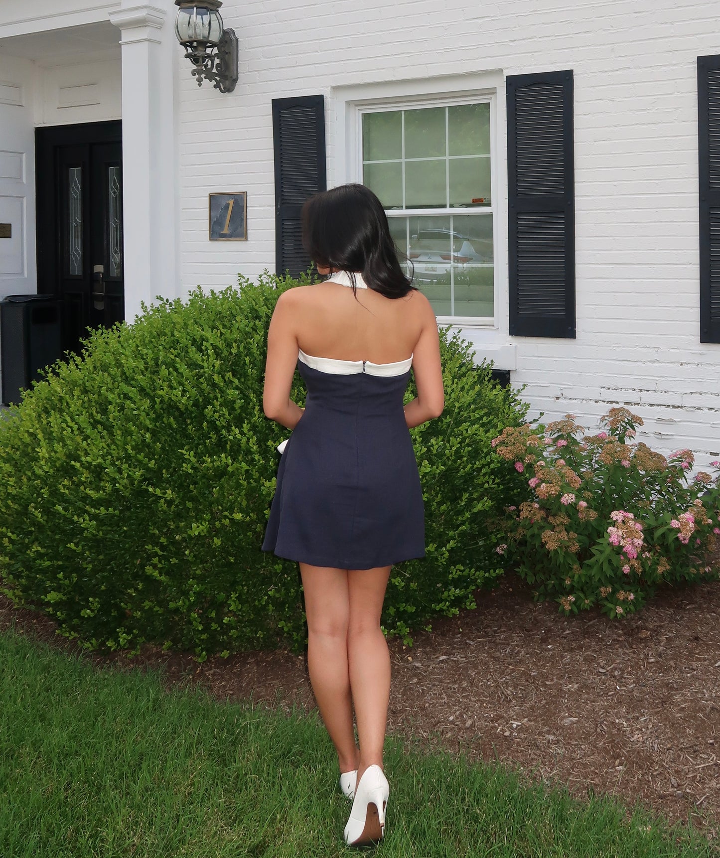 Hampton Mini Dress | Navy