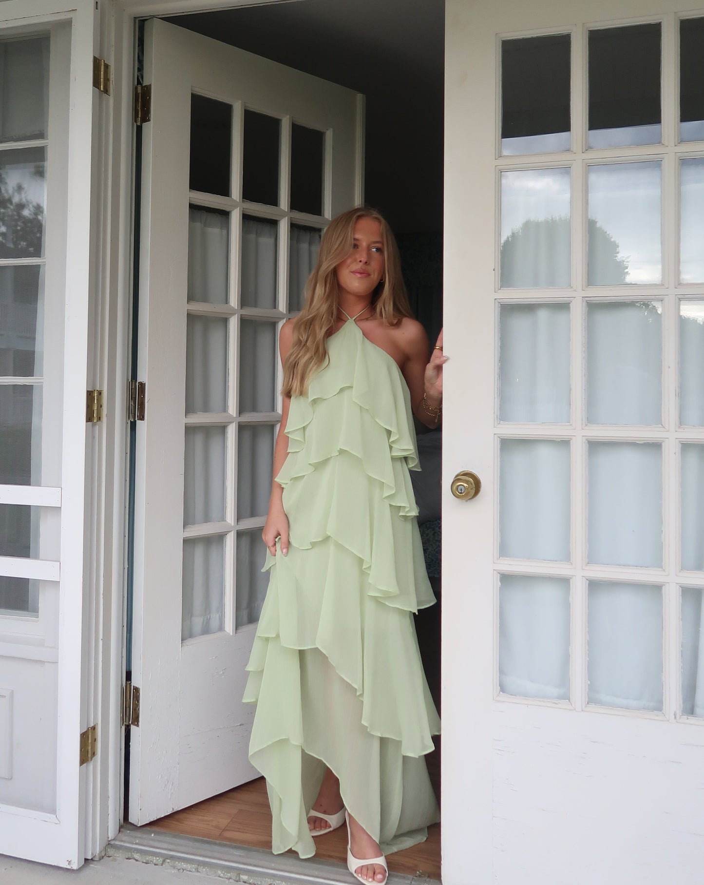 Payton Ruffle Maxi Dress
