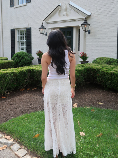 East Coast Lace Maxi Skirt
