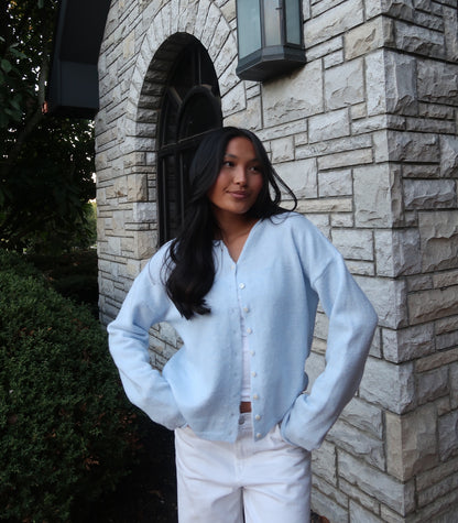 Sylvie Cardigan | Sky Blue