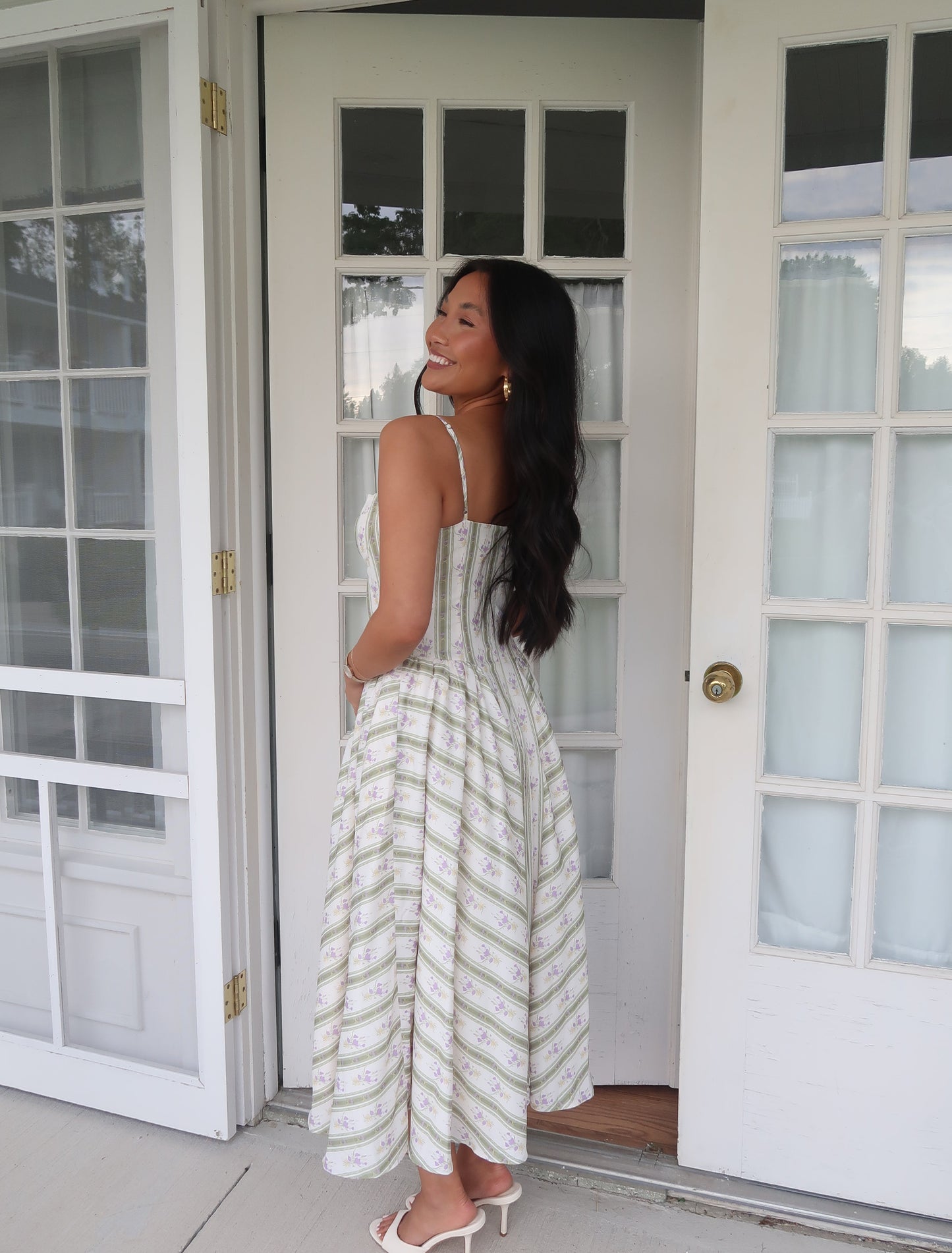 Harper Floral Midi Dress